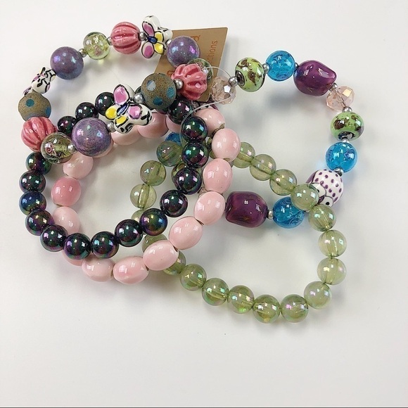 treska 5 row stretch bracelet set - Picture 3 of 3